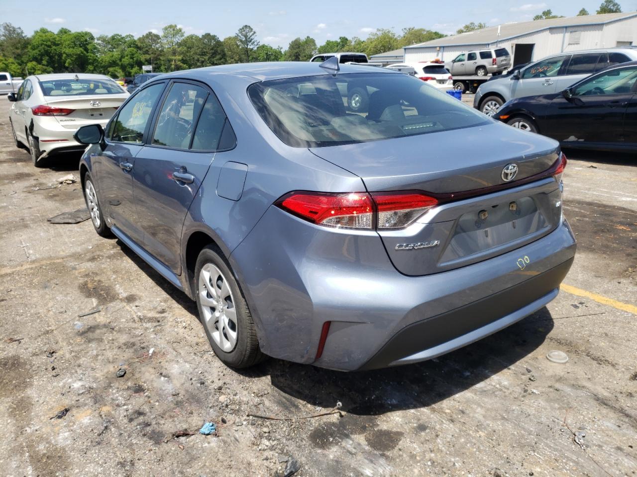 Photo 3 from auction – 2020 TOYOTA COROLLA LE with VIN JTDEPRAE4LJ021495
