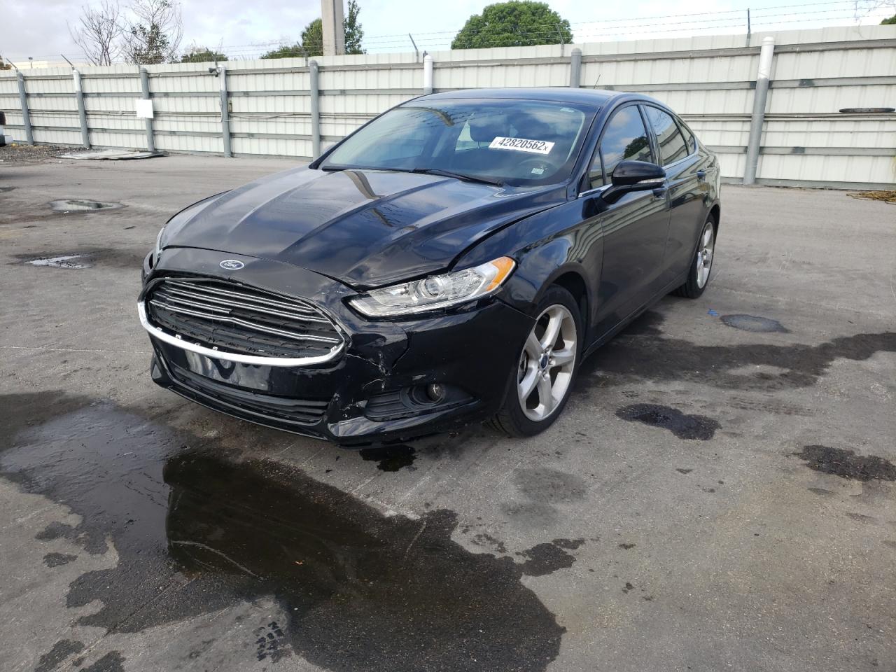 Photo 2 from auction – 2016 FORD FUSION SE with VIN 3FA6P0HD4GR119683