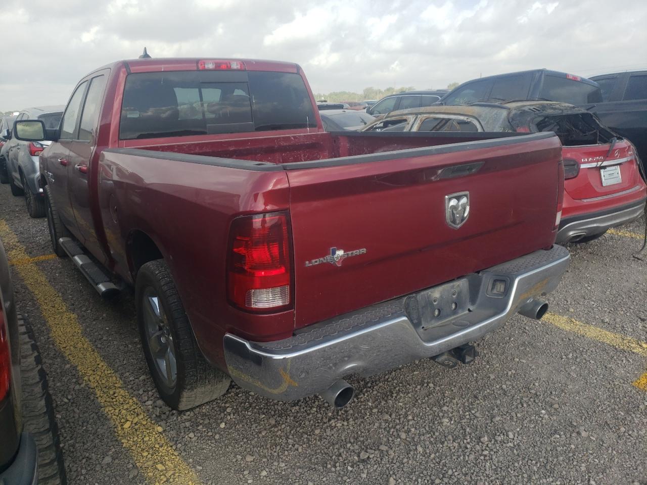 Photo 3 from auction – 2013 RAM 1500 SLT with VIN 1C6RR6GT9DS542232