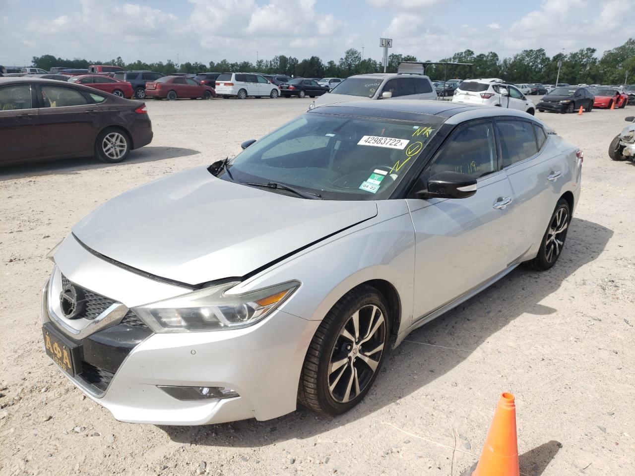 Photo 2 from auction – 2016 NISSAN MAXIMA 3.5 with VIN 1N4AA6AP5GC386932