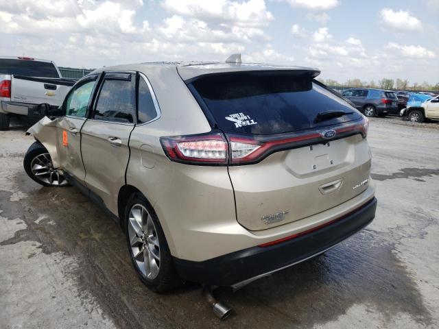 Photo 3 from auction – 2017 FORD EDGE with VIN 2FMPK4K83HBC21052