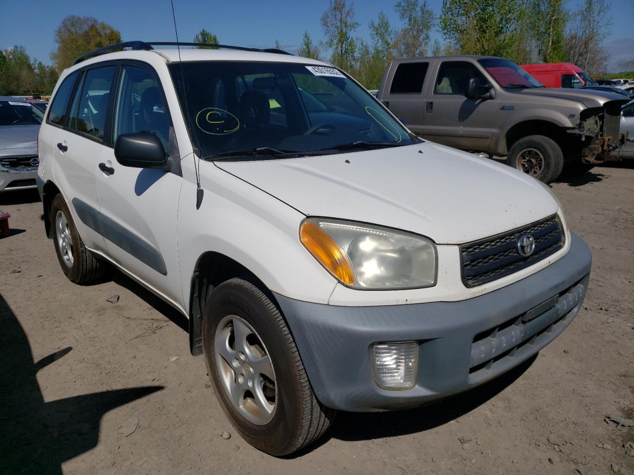 TOYOTA RAV4 2001 with VIN JTEHH20V210037955 - Photo from auction