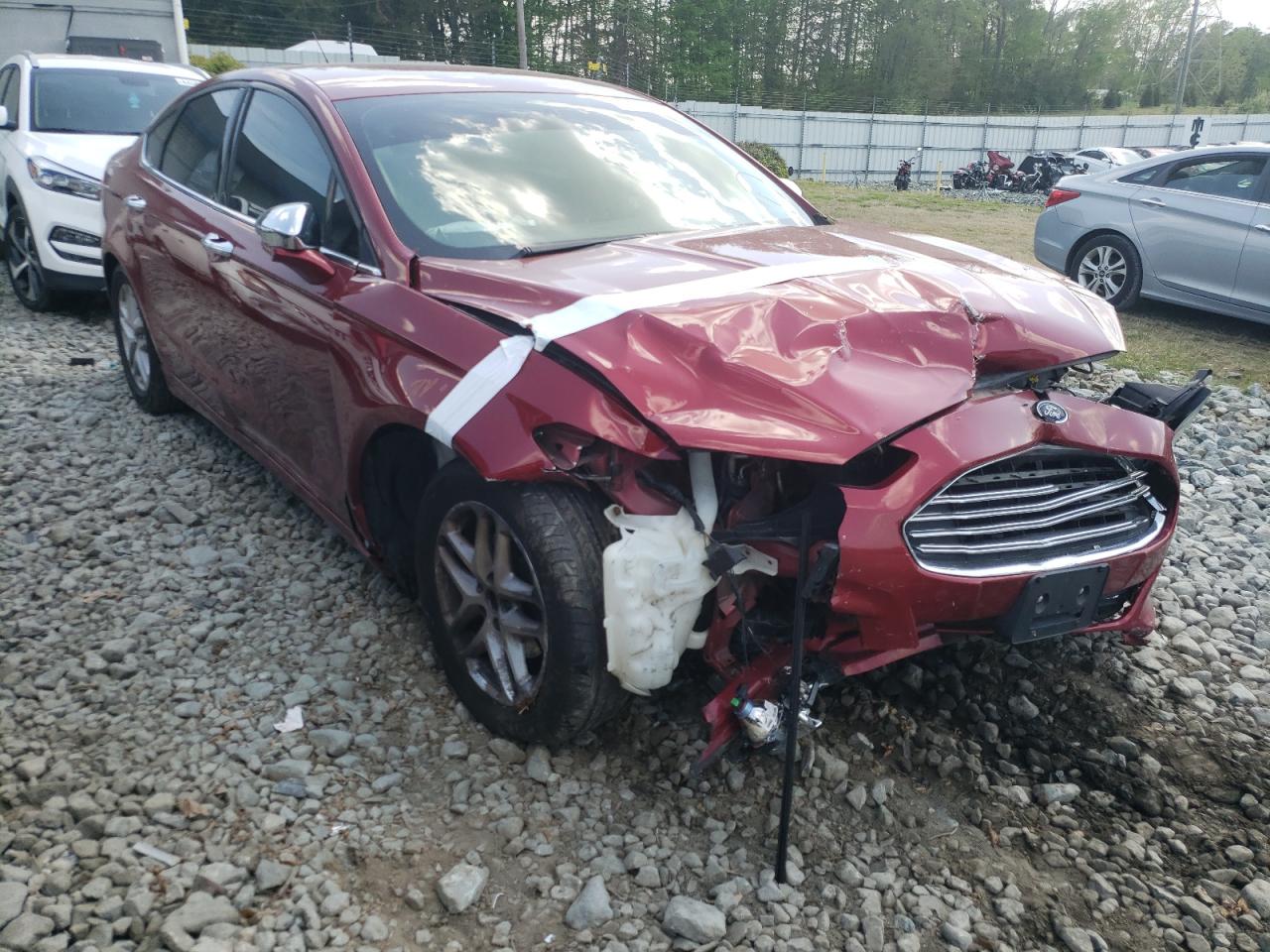 Photo 1 from auction – 2014 FORD FUSION SE with VIN 3FA6P0HD0ER191185