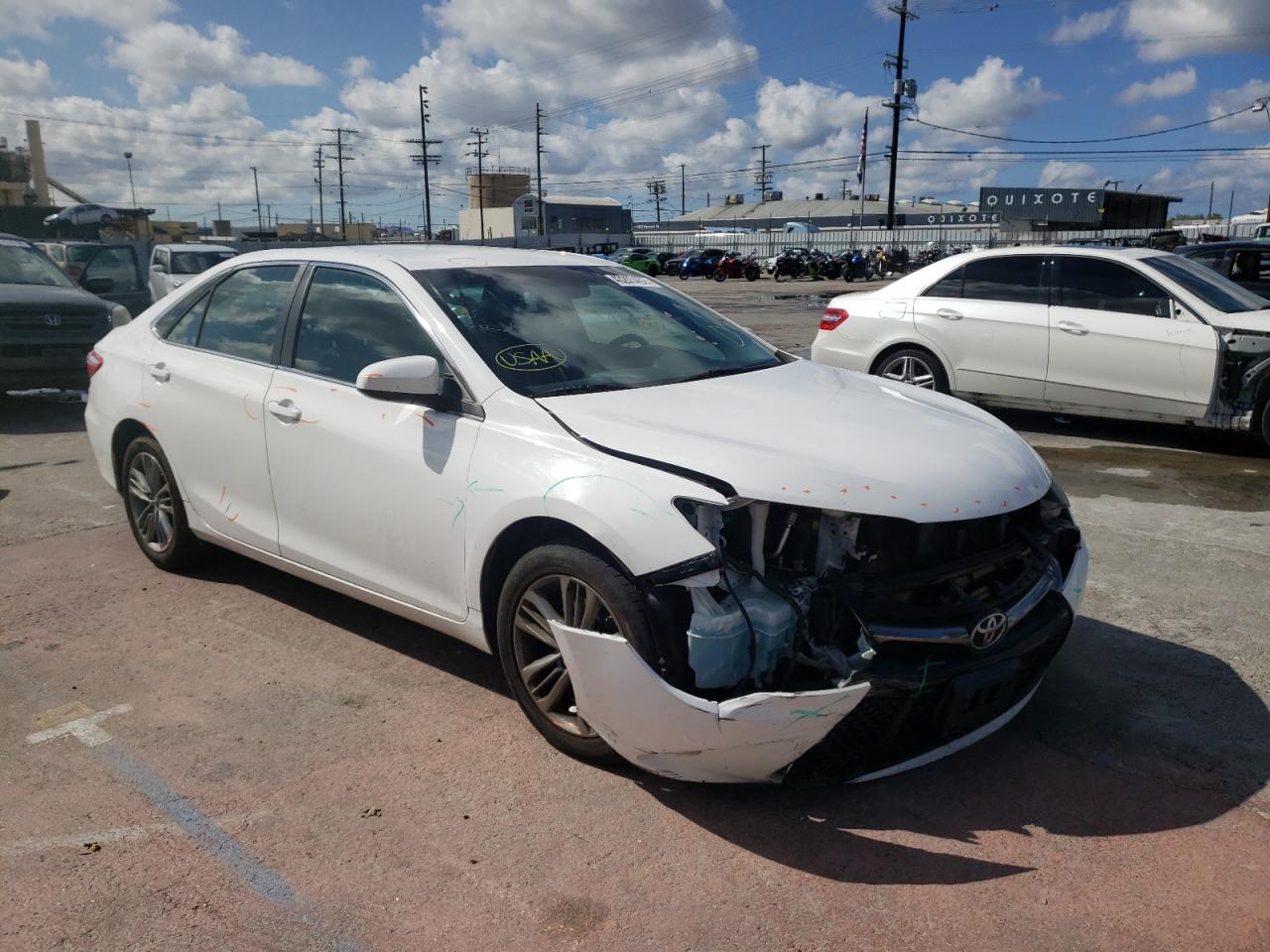 TOYOTA CAMRY LE 2015 with VIN 4T1BF1FK3FU920076 - Photo from auction
