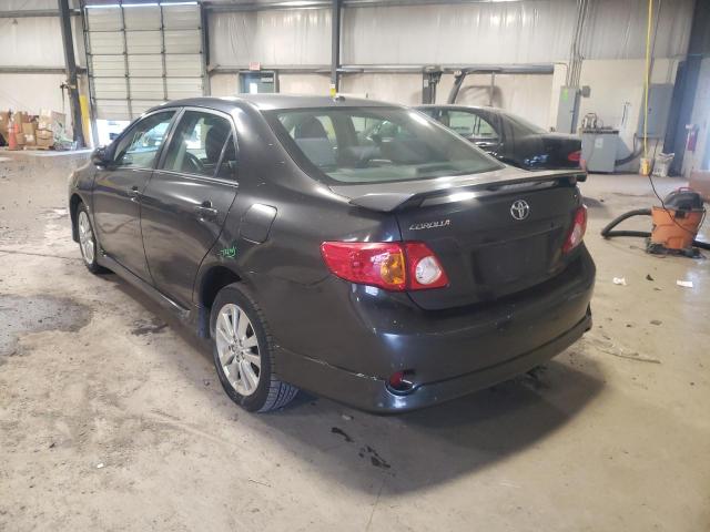 Photo 3 from auction – 2010 TOYOTA COROLLA BA with VIN 2T1BU4EE7AC288230