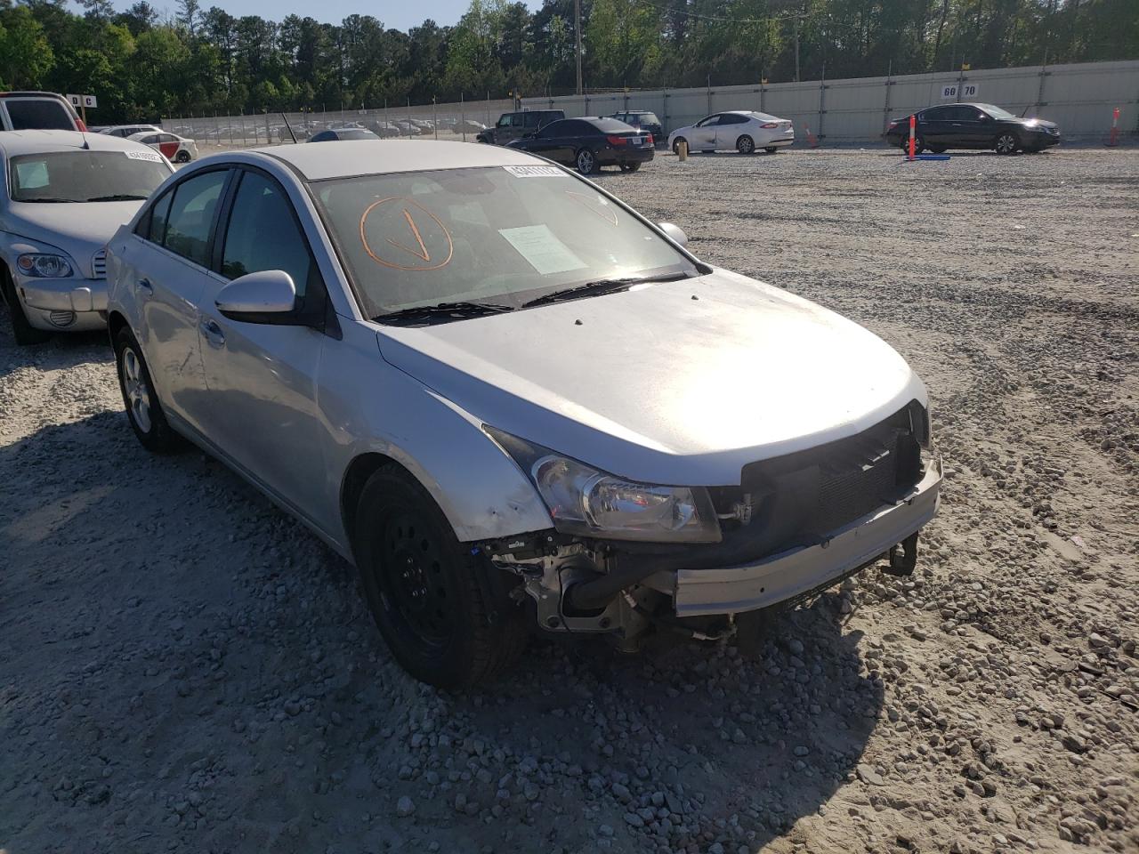 CHEVROLET CRUZE LT 2012 with VIN 1G1PF5SC2C7372798 - Photo from auction