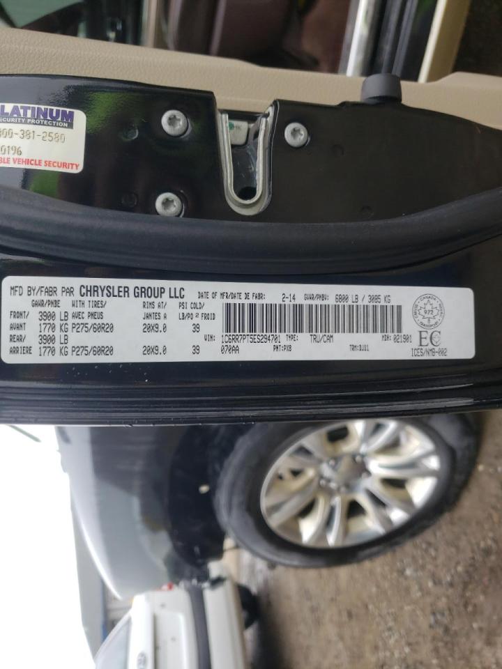 Photo 10 from auction – 2014 RAM 1500 LONGH with VIN 1C6RR7PT5ES294701