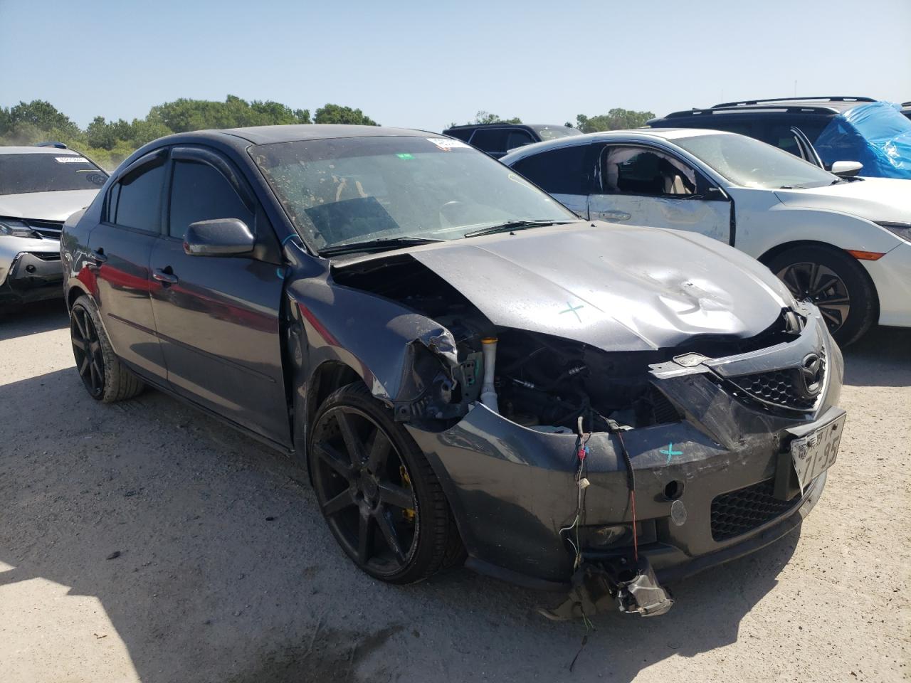 MAZDA 3 I 2008 with VIN JM1BK32G081117758 - Photo from auction