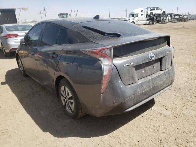 Photo 3 from auction – 2017 TOYOTA PRIUS with VIN JTDKBRFU8H3043416
