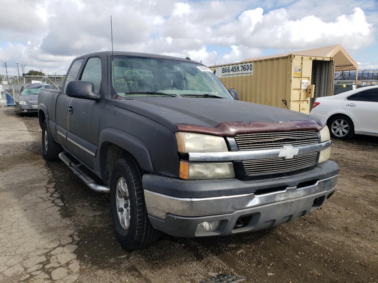 CHEVROLET SILVERADO 2004 with VIN 1GCEK19T74Z234835 - Photo from auction