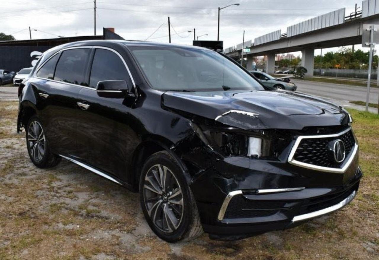 ACURA MDX TECHNO 2019 with VIN 5J8YD3H55KL006226 - Photo from auction