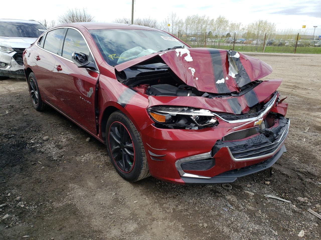 Photo 1 from auction – 2018 CHEVROLET MALIBU LT with VIN 1G1ZD5ST7JF196851