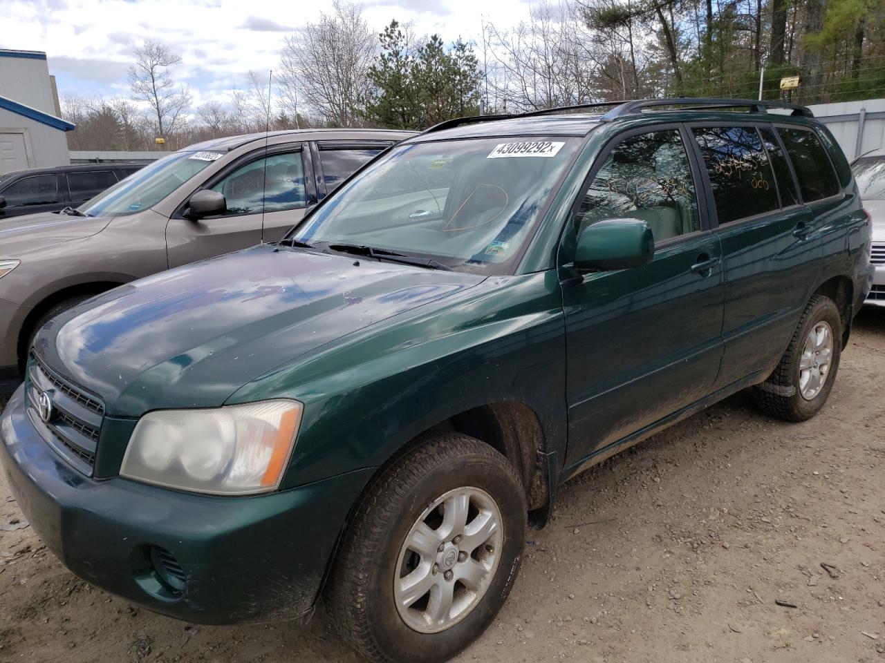 Photo 2 from auction – 2001 TOYOTA HIGHLANDER with VIN JTEHF21A610001395