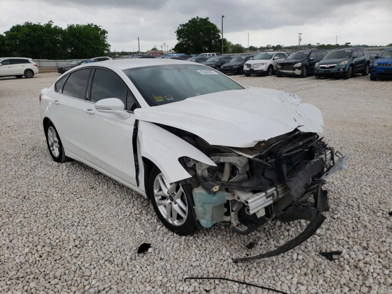 FORD FUSION SE 2013 with VIN 3FA6P0H71DR185839 - Photo from auction