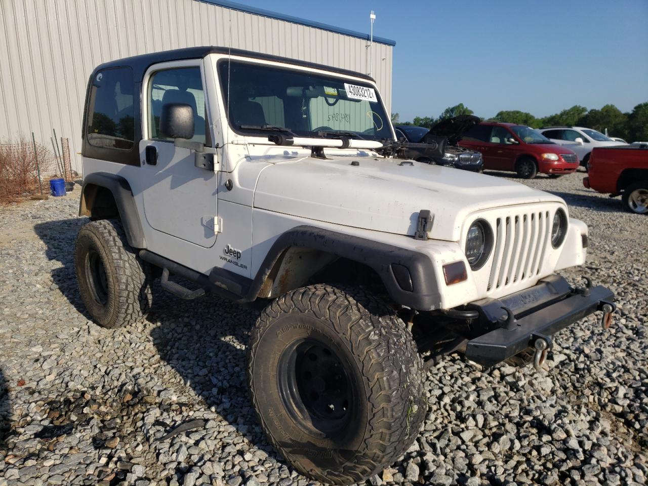 JEEP WRANGLER X 2004 with VIN 1J4FA39S94P719168 - Photo from auction