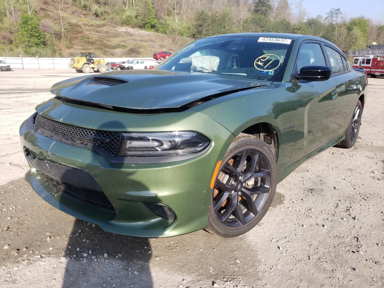 Photo 2 from auction – 2021 DODGE CHARGER R/ with VIN 2C3CDXCT5MH652148