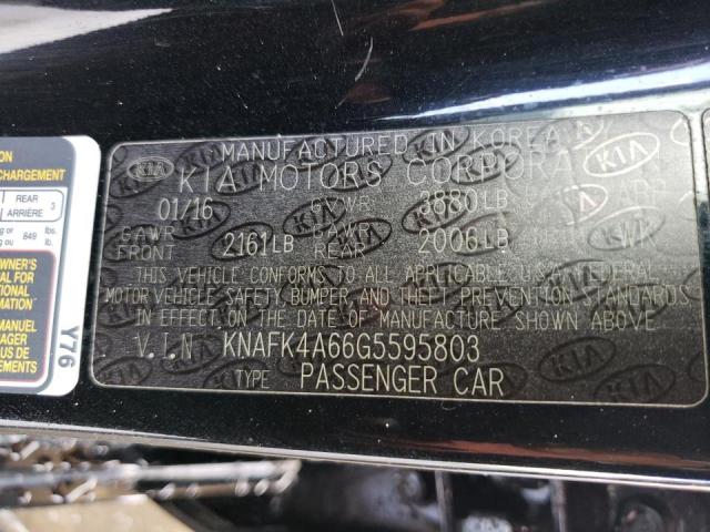 Photo 10 from auction – 2016 KIA FORTE LX with VIN KNAFK4A66G5595803