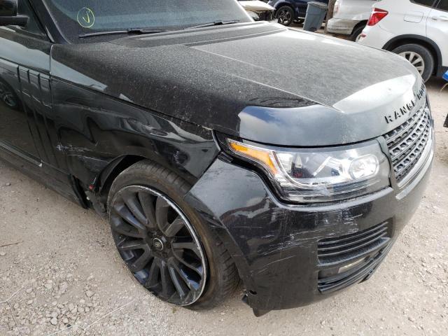 Photo 10 from auction – 2017 LAND ROVER RANGE ROVE with VIN SALGS2FEXHA342934