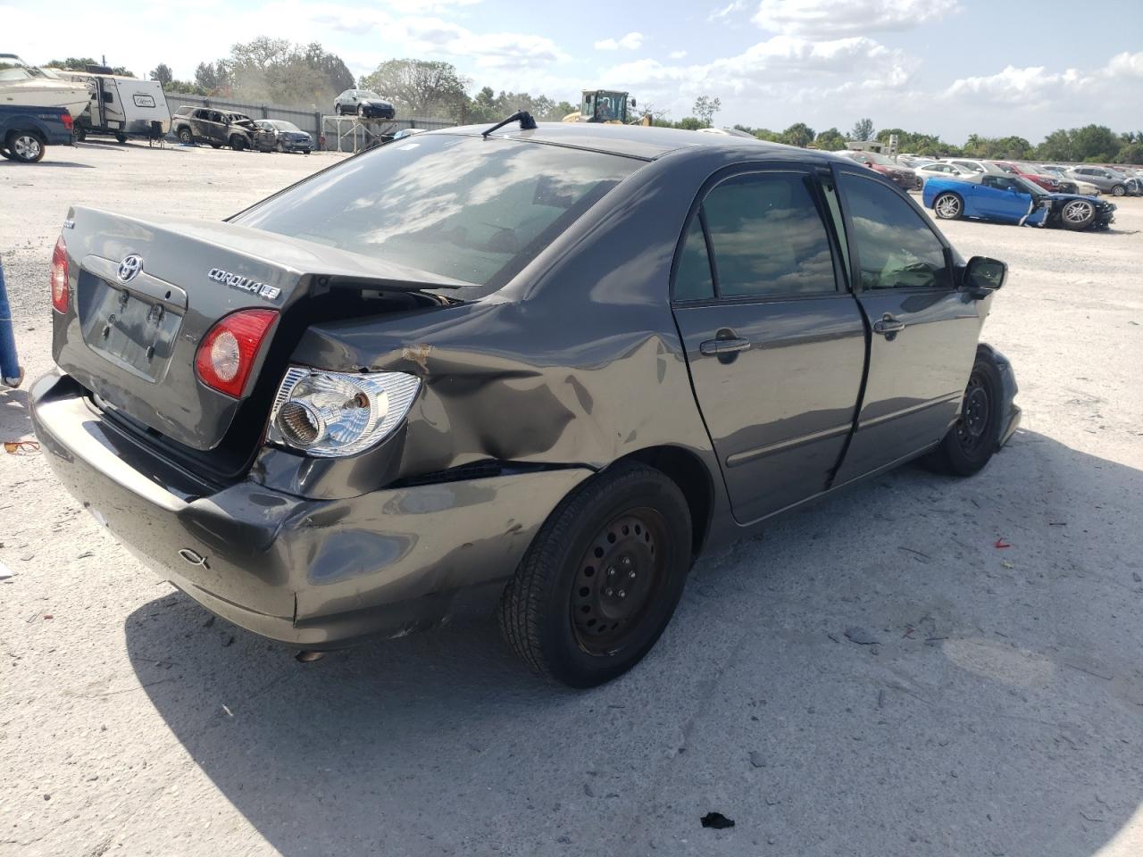 Photo 4 from auction – 2007 TOYOTA COROLLA CE with VIN 2T1BR30E57C805522