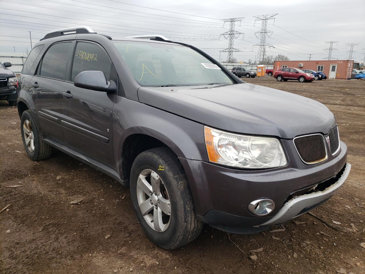 PONTIAC TORRENT 2007 with VIN 2CKDL63F276038870 - Photo from auction