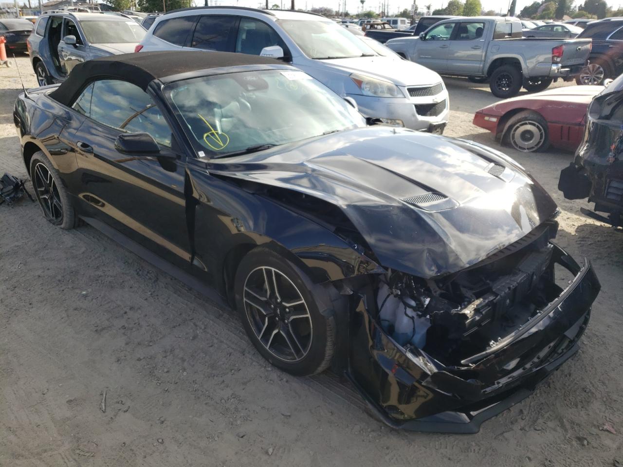 Photo 1 from auction – 2021 FORD MUSTANG with VIN 1FATP8UH2M5125152