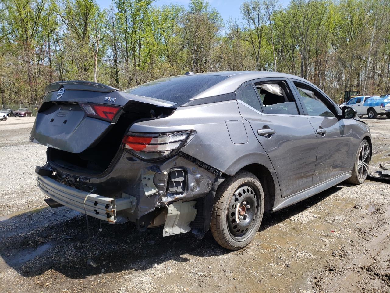 Photo 4 from auction – 2021 NISSAN SENTRA SR with VIN 3N1AB8DV6MY209146