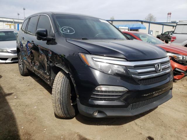 HONDA PILOT EXLN 2016 with VIN 5FNYF6H77GB073920 - Photo from auction
