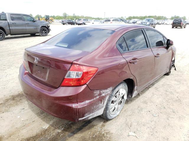 Photo 4 from auction – 2012 HONDA CIVIC LX with VIN 2HGFB2F57CH565463