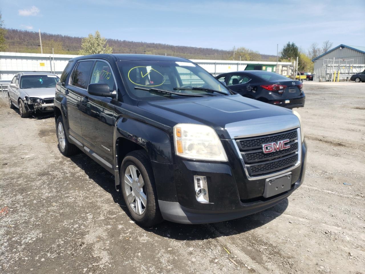 GMC TERRAIN SL 2011 with VIN 2CTALMEC8B6340890 - Photo from auction