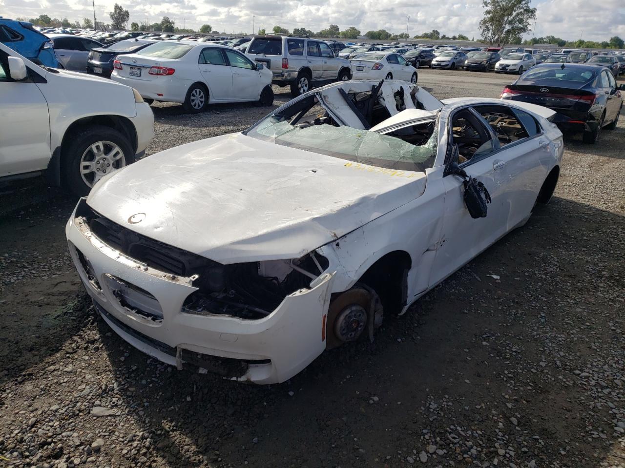 Photo 2 from auction – 2013 BMW 750 LI with VIN WBAYE8C59DD132714