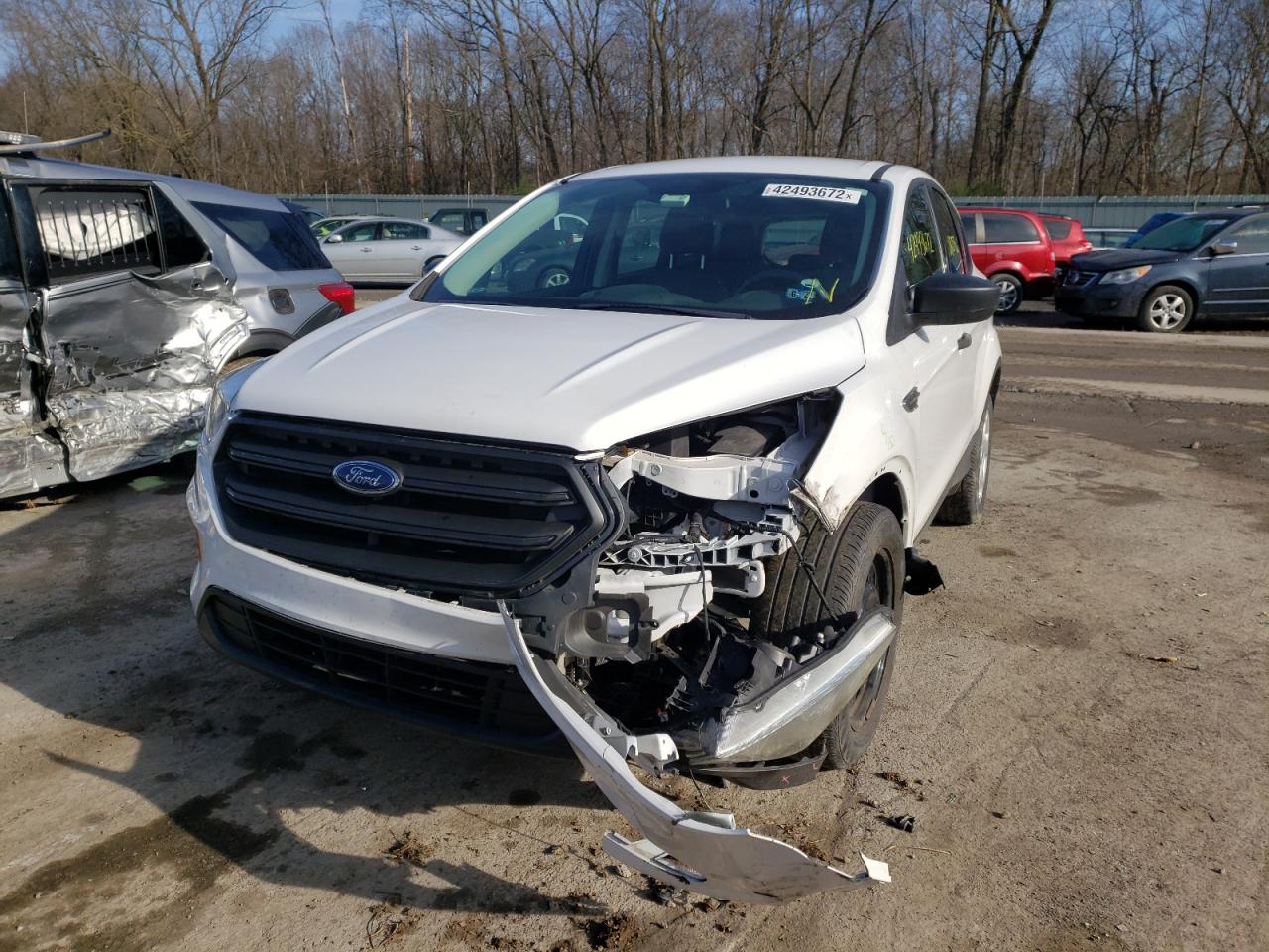 Photo 9 from auction – 2017 FORD ESCAPE S with VIN 1FMCU0F75HUA47627