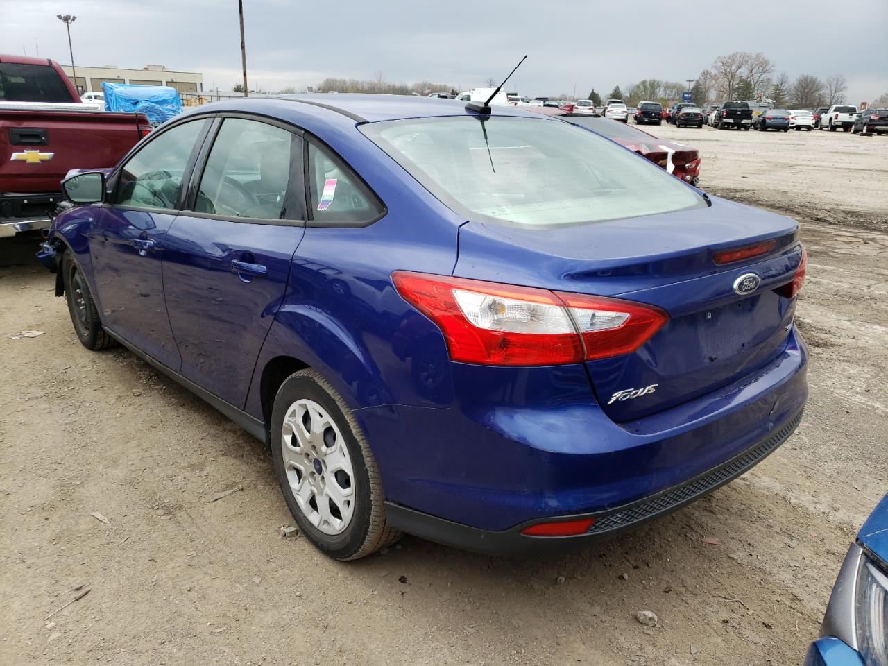 Photo 3 from auction – 2012 FORD FOCUS SE with VIN 1FAHP3F20CL303765