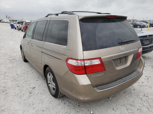Photo 3 from auction – 2007 HONDA ODYSSEY EX with VIN 5FNRL387X7B422967