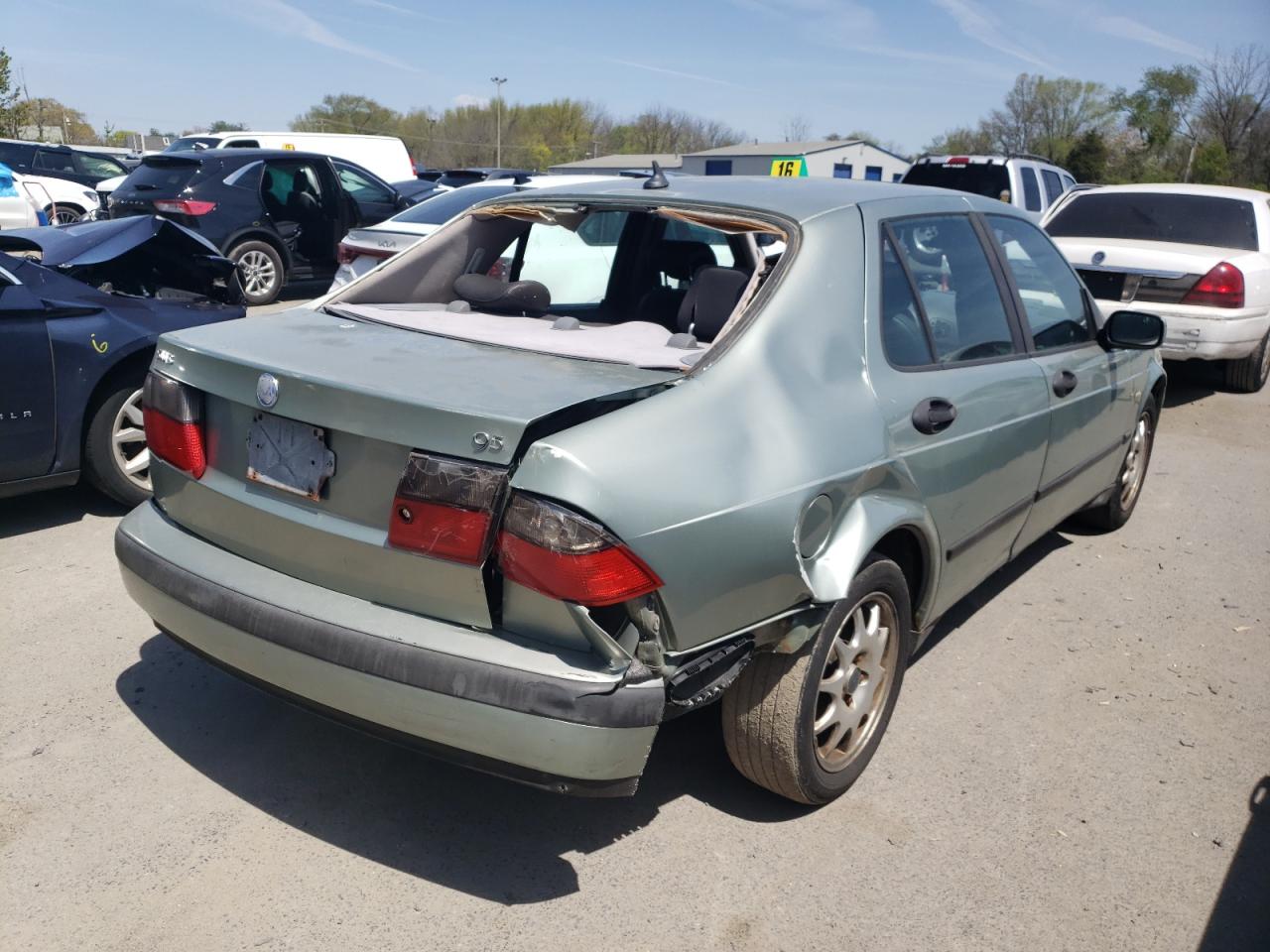 Photo 4 from auction – 2001 SAAB 9-5 with VIN YS3ED48E213026223