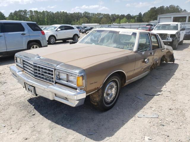 Photo 2 from auction – 1982 CHEVROLET CAPRICE CL with VIN 2G1AN69H7C1156250