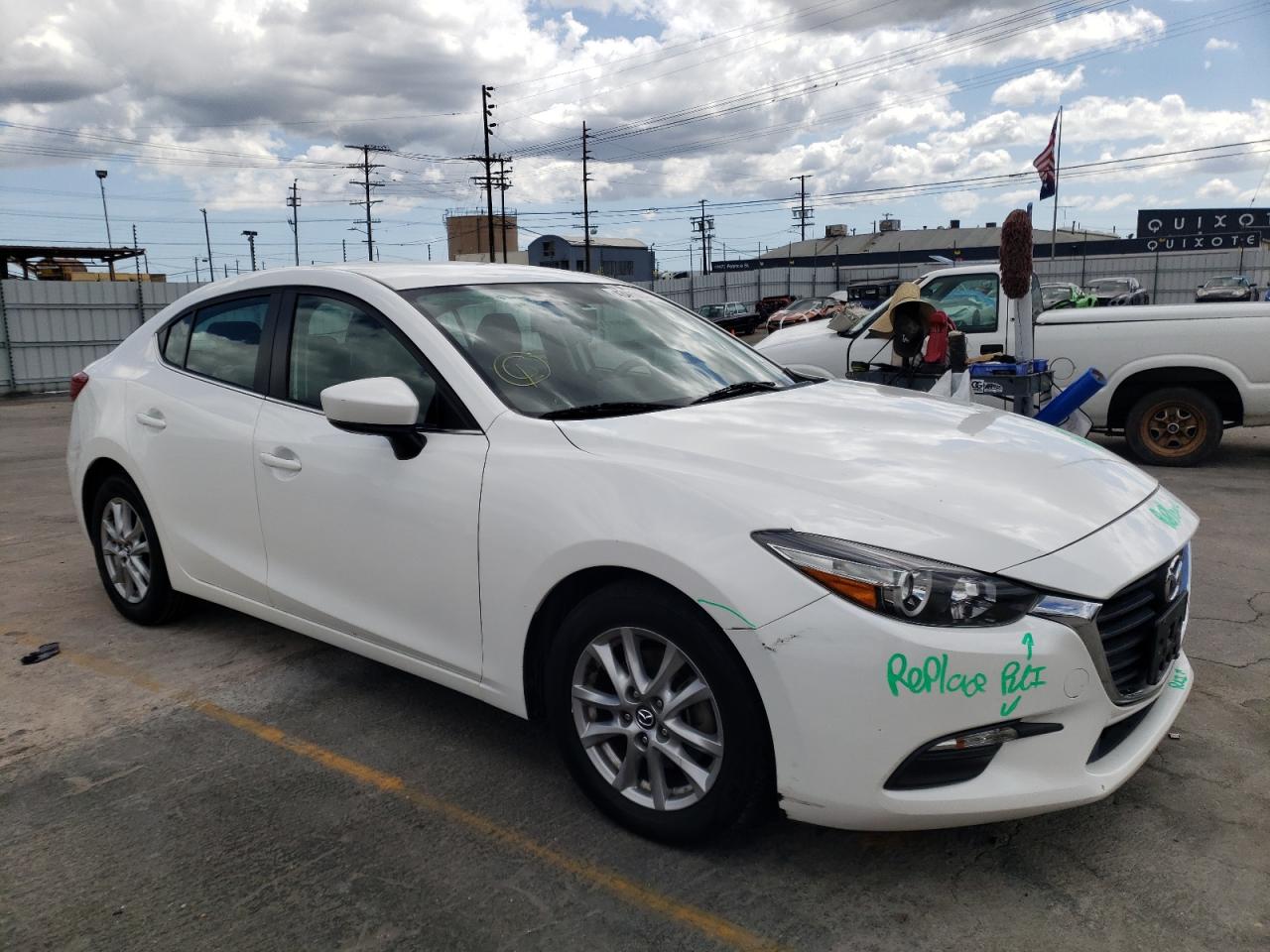 MAZDA 3 SPORT 2017 with VIN 3MZBN1U73HM123157 - Photo from auction