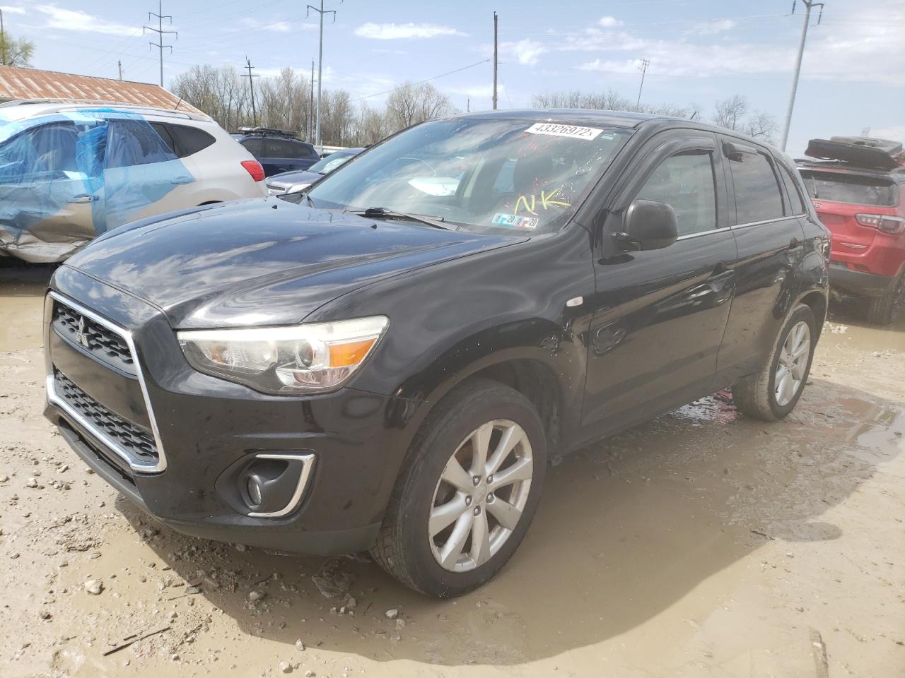 Photo 2 from auction – 2013 MITSUBISHI OUTLANDER with VIN 4A4AR4AU2DE007388