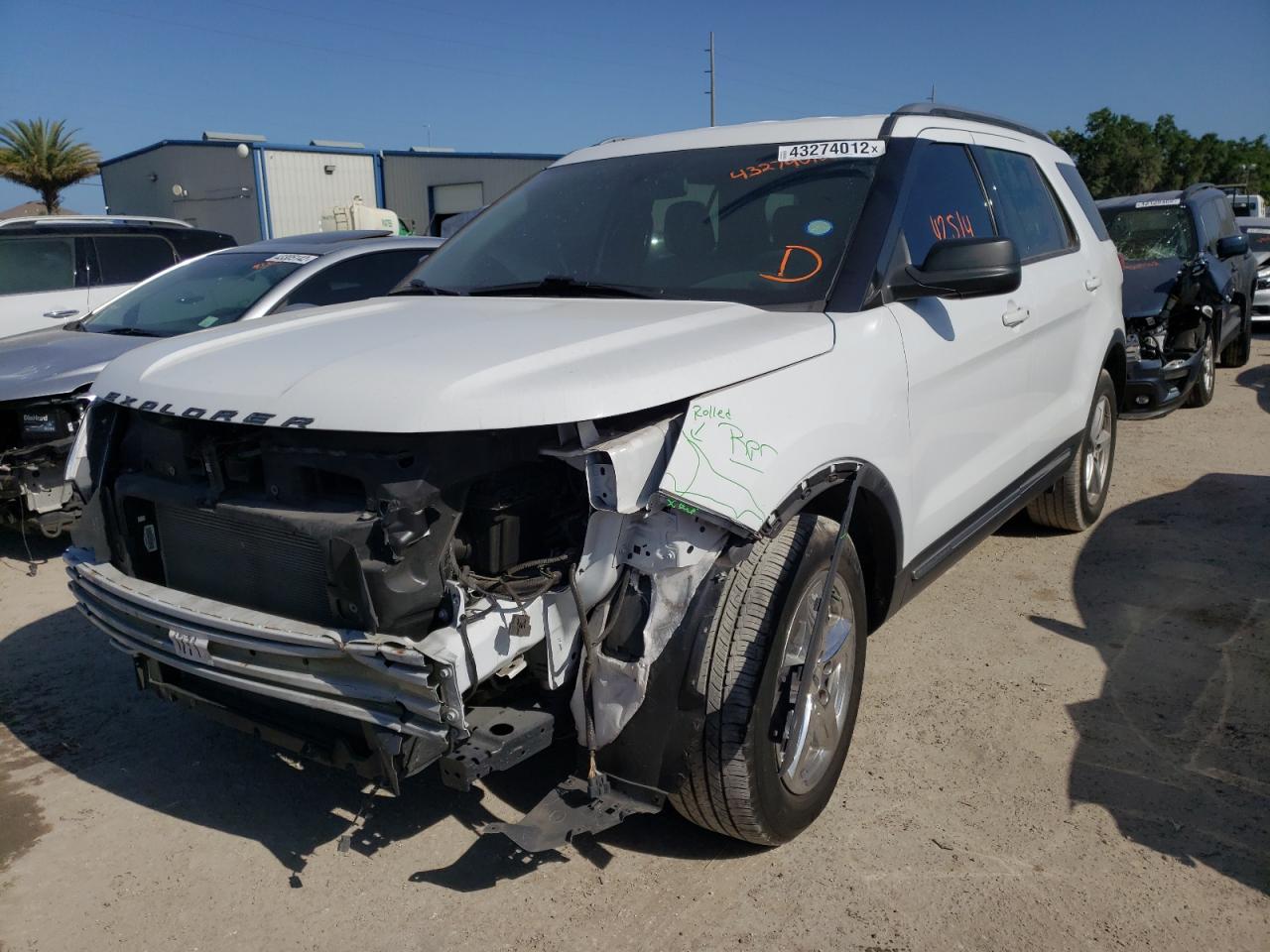 Photo 2 from auction – 2018 FORD EXPLORER X with VIN 1FM5K7D88JGB63248