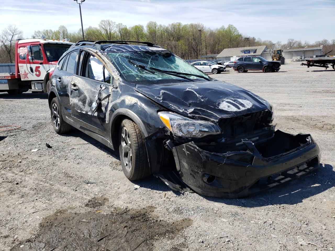 SUBARU XV CROSSTR 2015 with VIN JF2GPACC8F8278694 - Photo from auction
