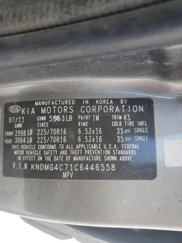 Photo 10 from auction – 2012 KIA SEDONA LX with VIN KNDMG4C71C6446558