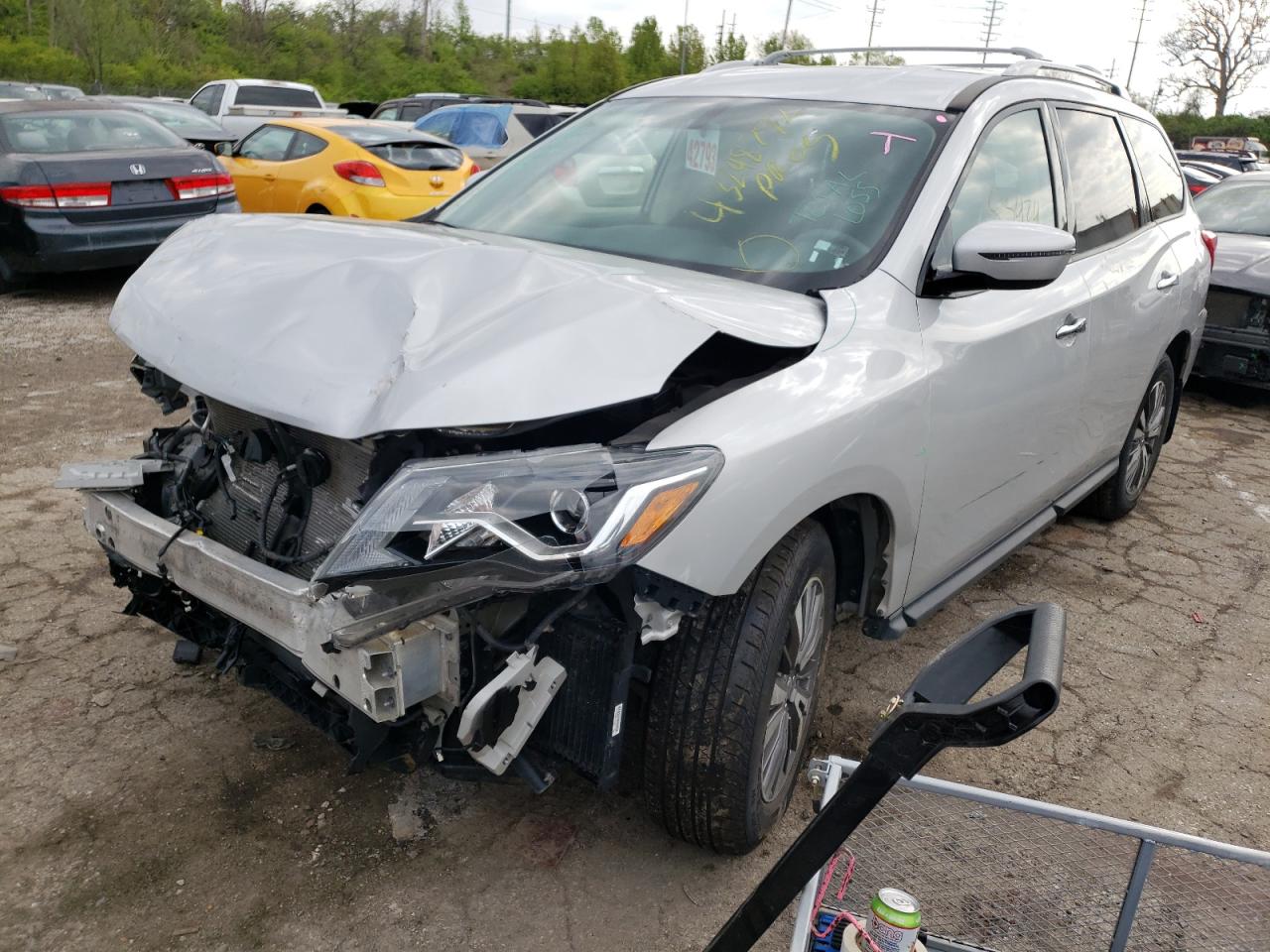 Photo 2 from auction – 2018 NISSAN PATHFINDER with VIN 5N1DR2MN9JC604375