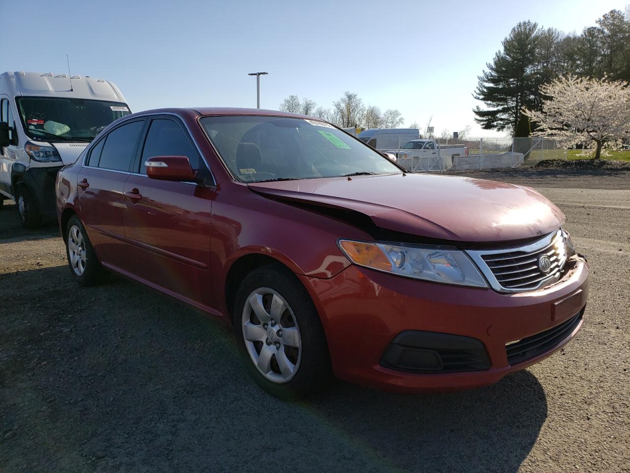 KIA OPTIMA LX 2010 with VIN KNAGG4A82A5409009 - Photo from auction