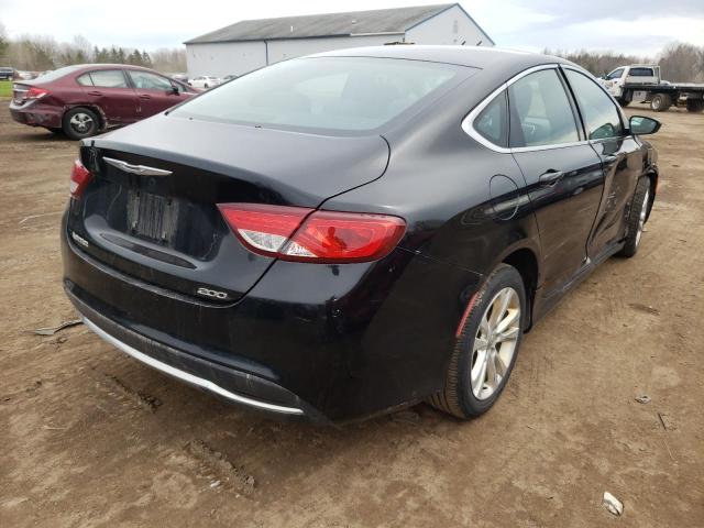 Photo 4 from auction – 2015 CHRYSLER 200 LIMITE with VIN 1C3CCCAB1FN557702