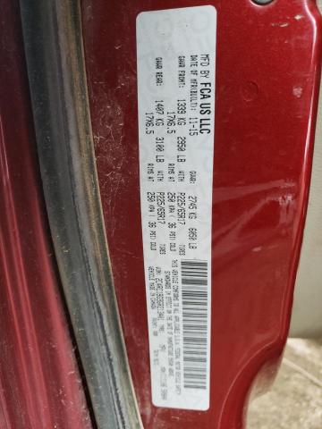 Photo 10 from auction – 2016 CHRYSLER TOWN & COU with VIN 2C4RC1BG9GR213401