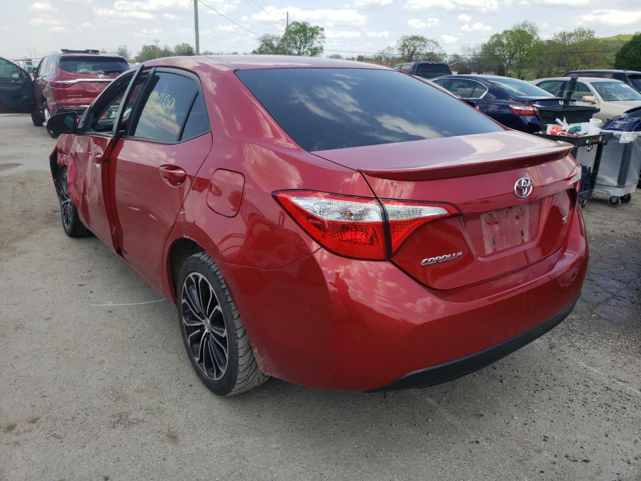Photo 3 from auction – 2015 TOYOTA COROLLA L with VIN 2T1BURHE2FC374349