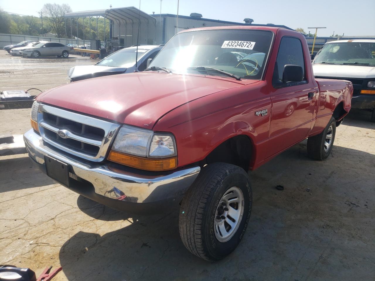 Photo 2 from auction – 2000 FORD RANGER with VIN 1FTYR10V4YTA09059