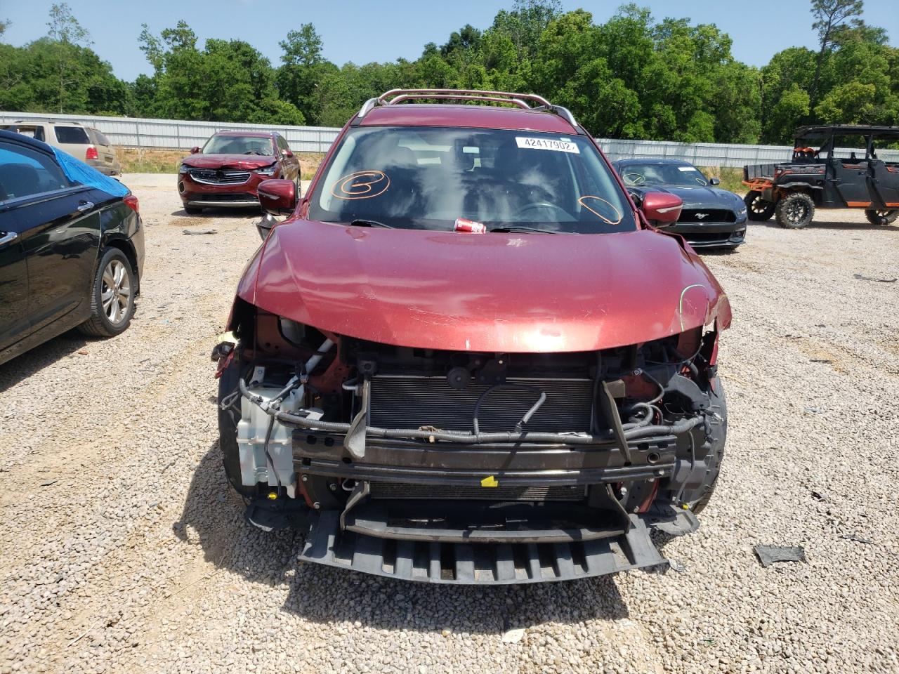 Photo 9 from auction – 2014 NISSAN ROGUE S with VIN 5N1AT2MT2EC768978