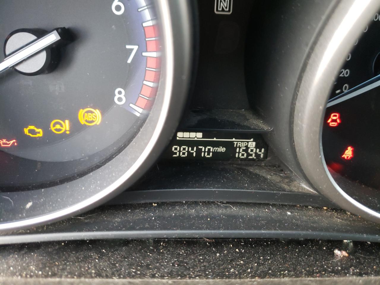 Photo 8 from auction – 2012 MAZDA 3 I with VIN JM1BL1UF7C1654030