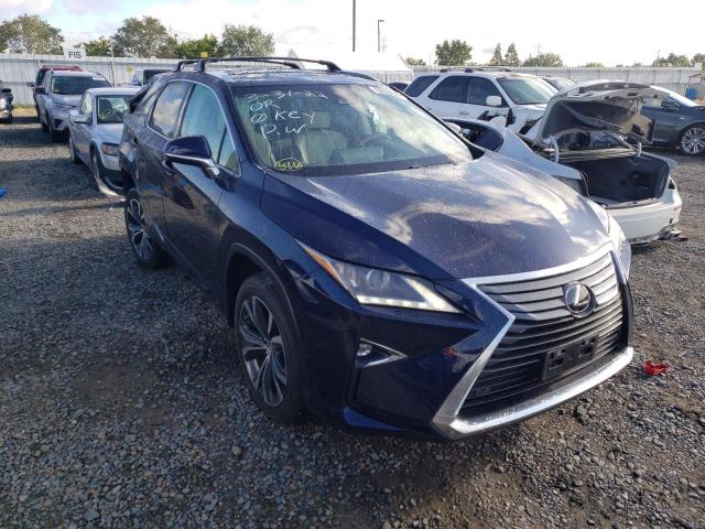 LEXUS RX 350 BAS 2019 with VIN 2T2BZMCA5KC200967 - Photo from auction