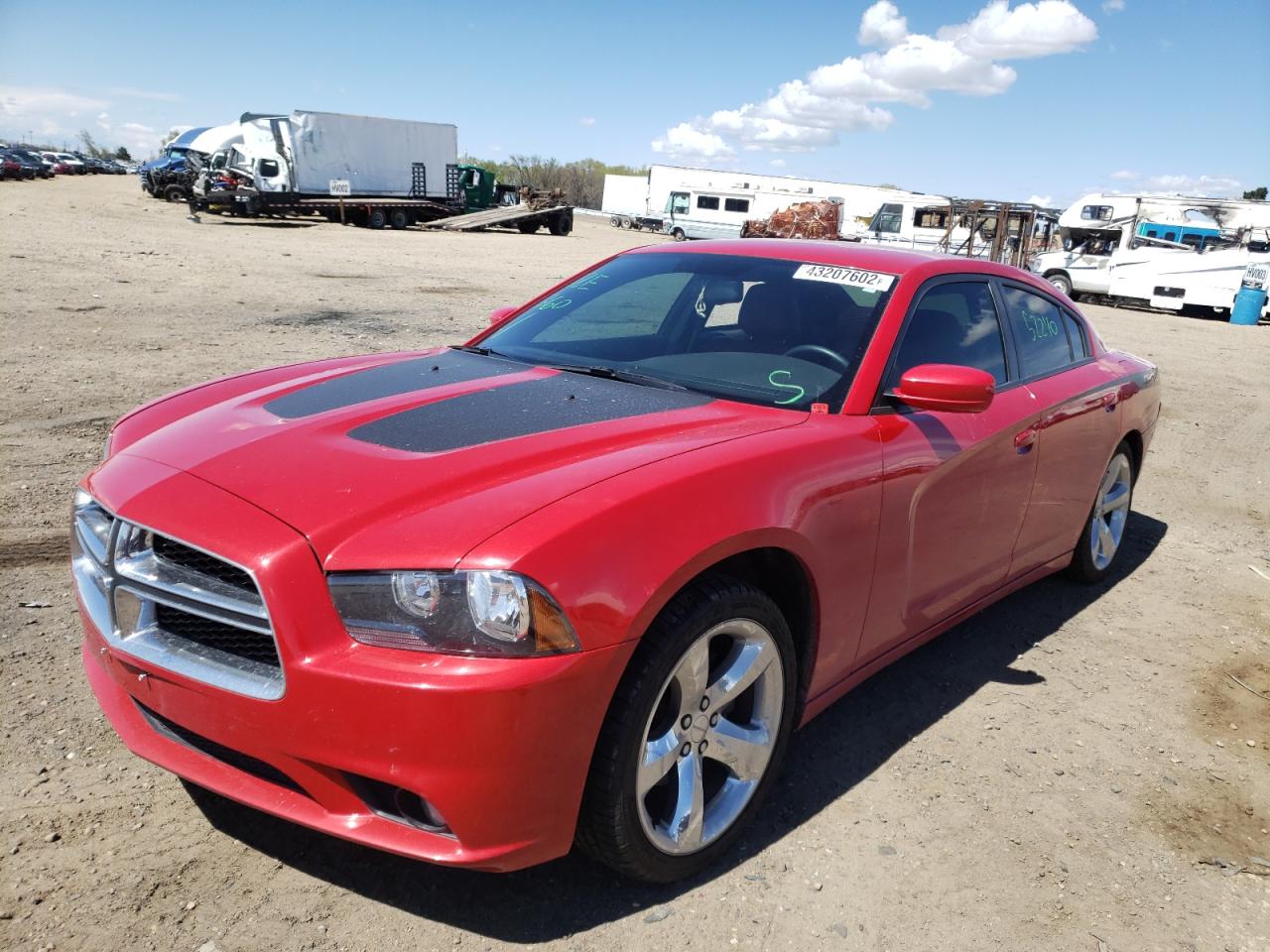 Photo 2 from auction – 2012 DODGE CHARGER SX with VIN 2C3CDXHG8CH117292